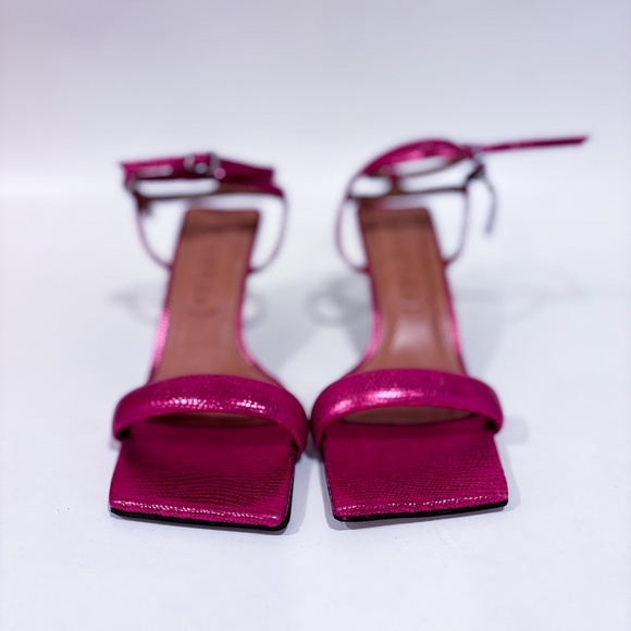VINCENZA ANTHROPOLOGY Pink sandals - Picture 2 of 10